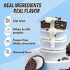 Fitness SHOCK Cookie Cream Protein White Brownie - No Added Sugar, 7.5g Protein, Low Carb Guilt-Free Dessert - 0g Added Sugar, 10g Net Carbs, 5g Fiber, Non-GMO - 10 x 50g view 4