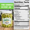Jersey Pickles - Garlic Dill Spears Fresh (Half Gallon) - Fresh, Keto-Friendly, and Perfect for Snacks, Sandwiches, or Salads  The perfect Pickle Jars Cornichon for Families or Gatherings view 2