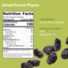 Amrita Dried Plums Pitted Prunes 4 lb | Gluten-Free Snack | Dried Prune Plums Packed Fresh in Resealable Bags | Vegan, non-GMO, Allergen Friendly Healthy Snacks | Healthy Sweet Treat | No Added Sugar view 2