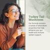 Earth Harmony Organic Turkey Tail Mushroom Capsules (1000mg Pure Extract) - Superfood Mushroom Supplement Helps Support Brain Health - Premium Powder Extract - 120 Capsules (2-Month Supply) view 2