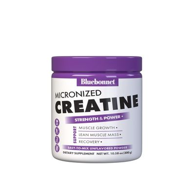 BlueBonnet Nutrition Micronized Creatine Monohydrate 5 g, 10.58 oz