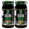 Unike Nutra Micronized Creatine Monohydrate Powder - Halal Kosher Vegan, Keto-Friendly - 10000mg. 2.2 Pounds. Per Serv (5g) - 200 Servings - Unflavored (Pack of 2) view 1