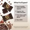 ANDREW LESSMAN ChocoNuvo Caf 91% Cacao 60 Pieces - Organic Fair Trade Coffee-Flavored Dark Chocolate. Beneficial Plant Sterols to Promote Healthy Cholesterol Balance. 25 Calorie Squares, Low Fat view 4