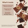 ANDREW LESSMAN ChocoNuvo Caf 66% Cacao 60 Pieces - Organic Fair Trade Coffee-Flavored Dark Chocolate. Beneficial Plant Sterols to Promote Healthy Cholesterol Balance. 25 Calorie Squares, Low Fat view 3