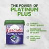 Cascade Platinum Plus Dishwasher Pods, Dishwasher Detergent, Dishwasher Soap, Dish Tabs, Dishwashing Tablets, Dish Detergent, Lemon, Actionpacs, 62 Count view 2