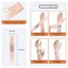 2 Pcs Ultra-Thin Wrist Brace Support for Carpal Tunnel, Pain Relief, Arthritis, Tendonitis, Elastic Wrist Wraps Right and Left Hands - Compression and Support for Fitness Enthusiasts (All Skin Tone) view 4
