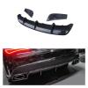 Carbon Fiber/FRP 3Pcs R Style Rear Diffuser Compatible for Mercedes Benz CLA W117 CLA180 CLA200 CLA250 CLA45 AMG Package 2013-2018 (Color : Only Diffuser CF) view 2