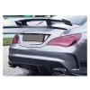 Carbon Fiber/FRP 3Pcs R Style Rear Diffuser Compatible for Mercedes Benz CLA W117 CLA180 CLA200 CLA250 CLA45 AMG Package 2013-2018 (Color : Only Diffuser CF) view 4