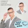 acavefox 4 Pack Reading Glasses Men Readers Computer Blue Light Blocking Comfortable Fashion Eyeglasses (Strength 3.75) view 2