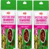 Pack Of 3 Dried Cranberries and Honey Roasted Pecans, 3 oz view 1