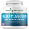 Wellgardens 100% Pure 200 MG 5-HTP Ultra for Healthy Sleep and Sense of Wellbeing - Support Mood, Stress, Sleep - 5HTP Supplement with Calcium - 60 5HTP 200mg Capsules, 30 Servings view 1