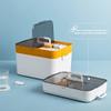 JacCos First Aid Kit Family Medicines BoxPortable Medicine Chest Medicine Boxes 2 Layers Medical Storage Box First Aid Medical Box First Aid Kits (Color : Blue) (Orange) view 4