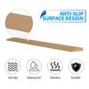 0.4" Rise Threshold Ramp for Doorways, Self-Adhesive Rubber Ramp for Door Threshold, 6.6Ft long, Ideal for Wheelchair Scooter Doorway Floor Tile Threshold Transition Strip Reducer (Light Brown, 6.6Ft) view 3