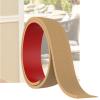 0.4" Rise Threshold Ramp for Doorways, Self-Adhesive Rubber Ramp for Door Threshold, 3.3Ft long, Ideal for Wheelchair Scooter Doorway Floor Tile Threshold Transition Strip Reducer (Light Brown, 3.3Ft) view 1