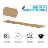 0.4" Rise Threshold Ramp for Doorways, Self-Adhesive Rubber Ramp for Door Threshold, 3.3Ft long, Ideal for Wheelchair Scooter Doorway Floor Tile Threshold Transition Strip Reducer (Light Brown, 3.3Ft) view 3
