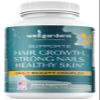 100% Pure Hair Skin and Nails Vitamins - Biotin Vitamins for Women and Men, Ages 18 and Up, Supports Faster Hair Growth, Stronger Nails, Healthy Skin, Extra Strength 78,1119mcg - 1 Month Supply view 1
