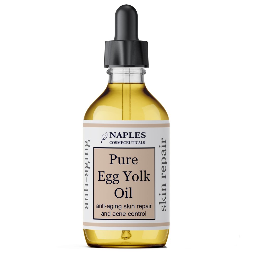Naples Cosmeceuticals Egg Oil, Egg Yolk Oil, Pure Extract, Moisturizer, Skin Conditioner