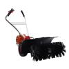 2-Handles 52CC Gas Power Broom, 2.5HP Gas Power Sweeping Broom Walk Behind Broom Driveway Turf Grass Cleaning Sweeping Machine Rotatable Brush Head, 10500rpm view 1