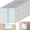 25PCS Waterproof Dialysis Catheter Shower Cover (7.8"x7.8"), Adhesive PICC Line Shower Cover, Stretchable Wound Cover for Showering & Tattoo Cover for Swimming,Shower Shield to Keep Protected Area Dry view 1