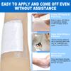 25PCS Waterproof Dialysis Catheter Shower Cover (7.8"x7.8"), Adhesive PICC Line Shower Cover, Stretchable Wound Cover for Showering & Tattoo Cover for Swimming,Shower Shield to Keep Protected Area Dry view 2