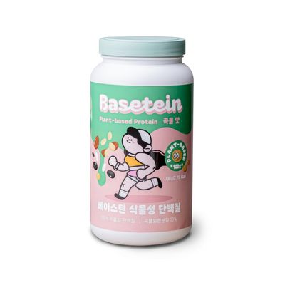 Allnats Basetein Plant-Based Protein Powder, Meal Replacement Shakes, 700g | Grain