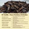 1 lb Vanilla Bean Splits, Bulk Vanilla Beans for Making Extract, Cut & Sorted Pods. Perfect for Baking, Paste, Powder & Homemade Extract | Non-GMO view 4