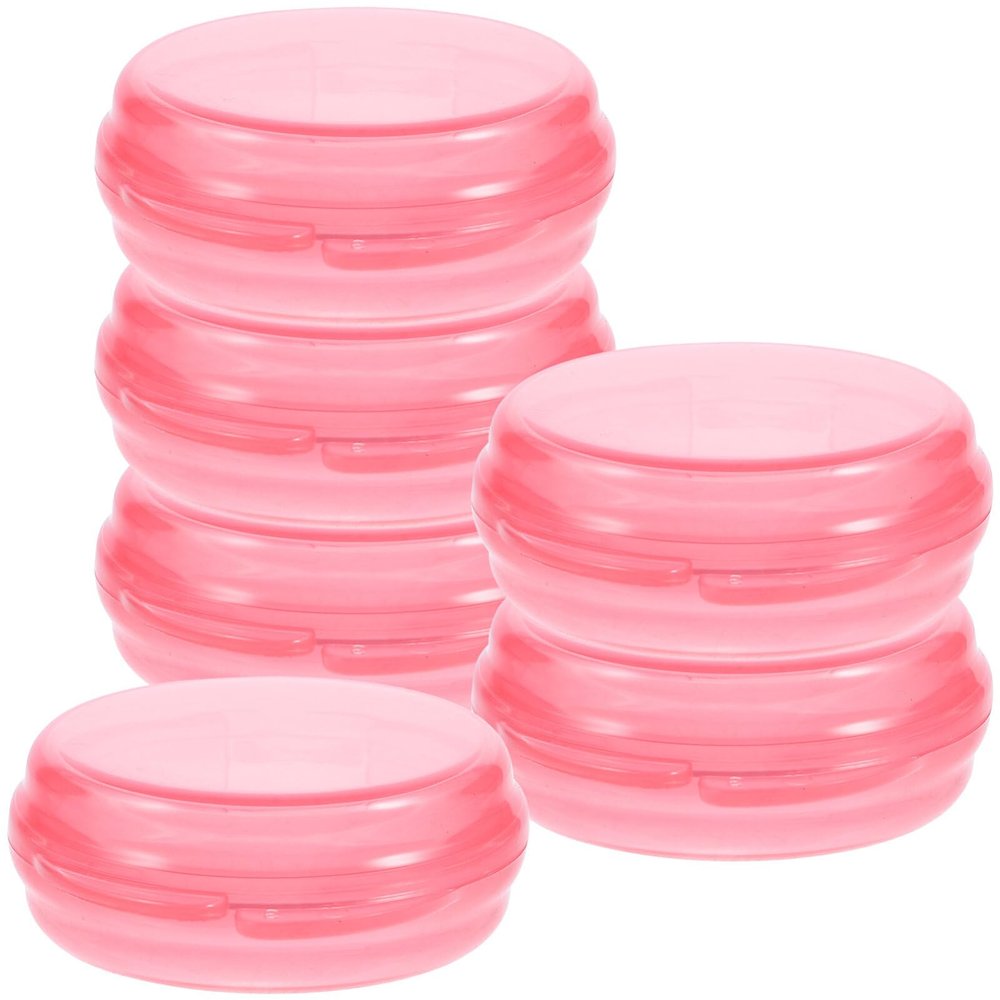 6pcs Small Organizer for Daily Medicine Travel Pill Case Sealed Dispenser Easy to Use for Memory Enhanced Medicine Management