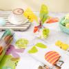 JarThenaAMCS Easter Cellophane Wrap Roll 100ft x 32 In 2.5Mil Colorful Eggs Bunny Cellophane Paper Crystal Clear Rabbit Cello Wrapping Paper for Spring Holiday Treats Gifts Basket Party Favor view 4