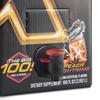 XMODE Energy Shots on Tap Dispenser  100 (1oz) Servings with 2 Refillable Bottles, Peach Lightning Flavor, Extra Strength with 150mg Caffeine/oz, B12 and Sugar Free view 3