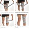 VIDECOR Knee Support Brace Open-Patella Gel Pads Knee Brace with Side Stabilizers Adjustable and Breathable Knee Supports Joint Pain Relief Injury Recovery for Men and Women,B-XLarge view 2