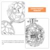 GLEAVI 5pcs Diffuser Locket Necklace Pendant Elegant Hollow Flower Design White Gold for Personal Use and Gifting for Scented Oil Perfume view 4