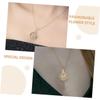 GLEAVI 5pcs Aromatherapy Essential Oil Diffuser Pendant Elegant Hollow Locket Necklace Gold for Unique Style and Versatile Use Essential Oils and Fragrances view 2