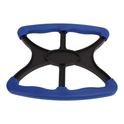 Lift Assists Standing Aid-Handicap Bar with No-Slip Grip Handles, Portable Lift Aid for Handicapped, Blue with Rubber Grip Handicap Bar Lift Aid to Transfer Elderly Senior Bariatric