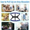 Lift Assists Standing Aid-Handicap Bar with No-Slip Grip Handles, Portable Lift Aid for Handicapped, Blue with Rubber Grip Handicap Bar Lift Aid to Transfer Elderly Senior Bariatric view 4