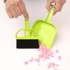 Alipis Practical Mini Broom and Dustpan Efficient Cleaning of Pet Cages and Desktops Green Cleaning Utensils for Hamsters Guinea Pigs and More view 3