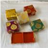 Brocade Fabric Favor Boxes Decorative Cash Box, Shagun Box, Gift Box, Jewellery Box, Money Box Envelop Wedding Gift Favor Boxes for Wedding, Birthday & Holiday Gifts Box Pooja - 4x4 Inch (100) view 3