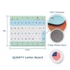 Adult Communication Board - Non-Slip, Portable Letter Chart for Non-Verbal, Stroke Recovery, Effective Visual Aids for Non-Speaking Patients, Pain Scale, QWERTY or ABC (QWERTY - 3 Pack) view 2