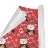 Personalized Faces Photo Christmas Birthday Gift Wrapping Paper with Photo for Kids Adult Custom Face Party Gift Wrapping Paper Roll 58"x 23" for Men Women view 2