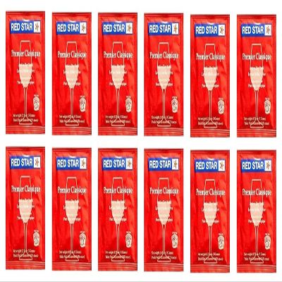 North Mountain Supply Red Star Premier Classique Wine Yeast - Pack of 12 - Fresh Yeast