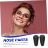 BUTIFULSIC 10pairs Glasses Nose Pads Comfortable Non- Nose Cushions Waterdrop Shape for Eyeglasses Material view 4