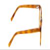 Calabria Ernest 4868 Cat-Eye Reading Glasses +2.25 Demi-Tortoise Havana Blonde/Silver Accent Men Women view 3