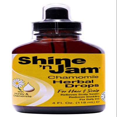 Ampro Shine 'n Jam Herbal Drops with Honey & Chamomile 4.0 Fl Oz (Pack of 1)