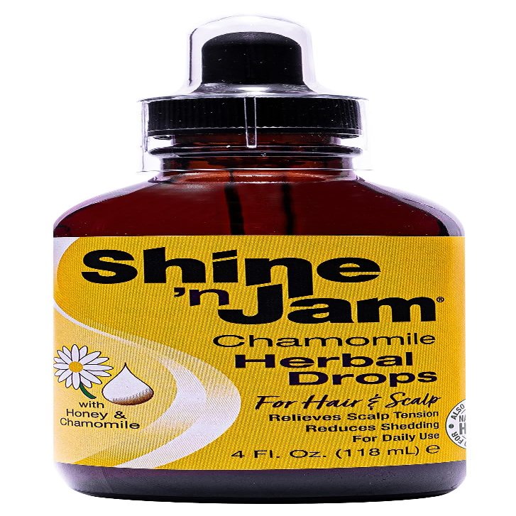 Ampro Shine 'n Jam Herbal Drops with Honey & Chamomile 4.0 Fl Oz (Pack of 1)