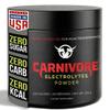 Carnivore Electrolytes Keto Electrolytes Powder - Premium Hydration for Balanced Support and Optimal Energy - Zero Sugar, Zero Calorie Electrolyte Powder for Daily Use - 90 Servings (Unflavored) view 1