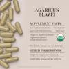Agaricus Blazei USDA Organic 120 Capsules | High-Potency Natural Supplement | Certified Organic Vegetarian Capsules and Organic Agaricus Blazei (Agaricus blazei murill) Dried Mushroom (120 Capsules) view 3