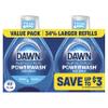 Dawn Powerwash Fresh Dish Spray, Liquid Dish Soap, Dish Soap Refill, Dish Detergent Liquid, 2 Refills, 2x21.5 Fl Oz view 1