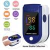 Finger Pulse Oximeter Larger Display Blood Oxygen Monitor with Batteries and Lanyard Included Fingertip Pulse Oximeter Color: Navy Blue view 2