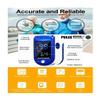 Finger Pulse Oximeter Larger Display Blood Oxygen Monitor with Batteries and Lanyard Included Fingertip Pulse Oximeter Color: Navy Blue view 4