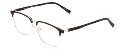 Calabria Ernest 4904 Cat-Eye Reading Glasses +4.00 Matte Black/Gold Men Women