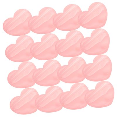 50 Pcs Heart Shaped Earring Lock Bag Heart Shaped Bags Small Cellophane Bags Cello Love Trinket Jewelry Pouches Biscuit Bag Child Pvc Proposal Candy